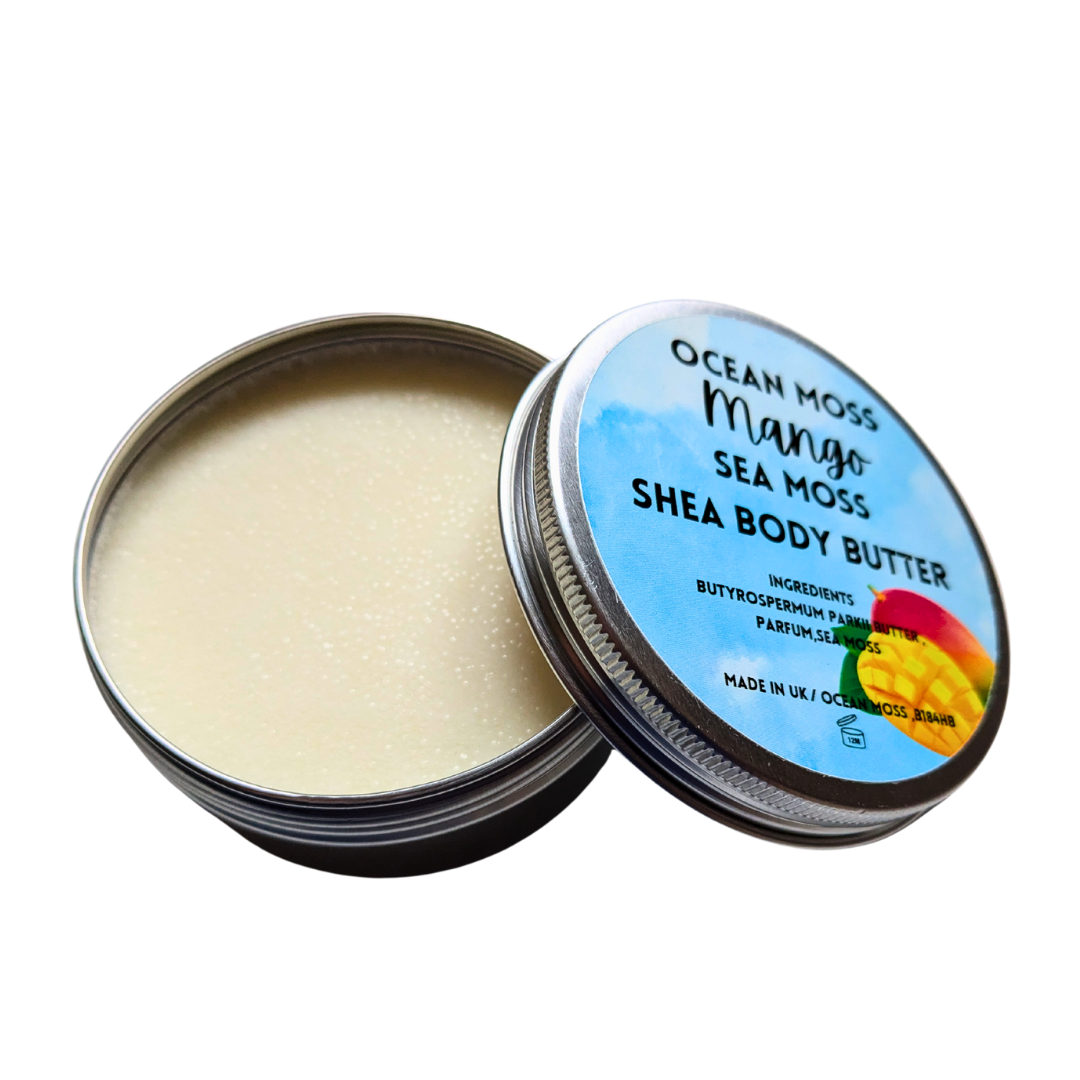 Organic Shea Body Butter Sea Moss West Bromwich Birmngham UK
