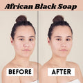 Raw Black African Soap - Ocean Moss