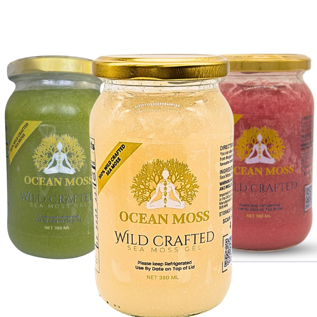 Sea Moss Gel x3 Jar Bundle - 380ml