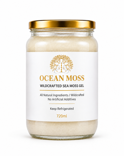 OCEAN MOSS SEA MOSS GEL (720ML) – Premium Mineral-Rich Superfood