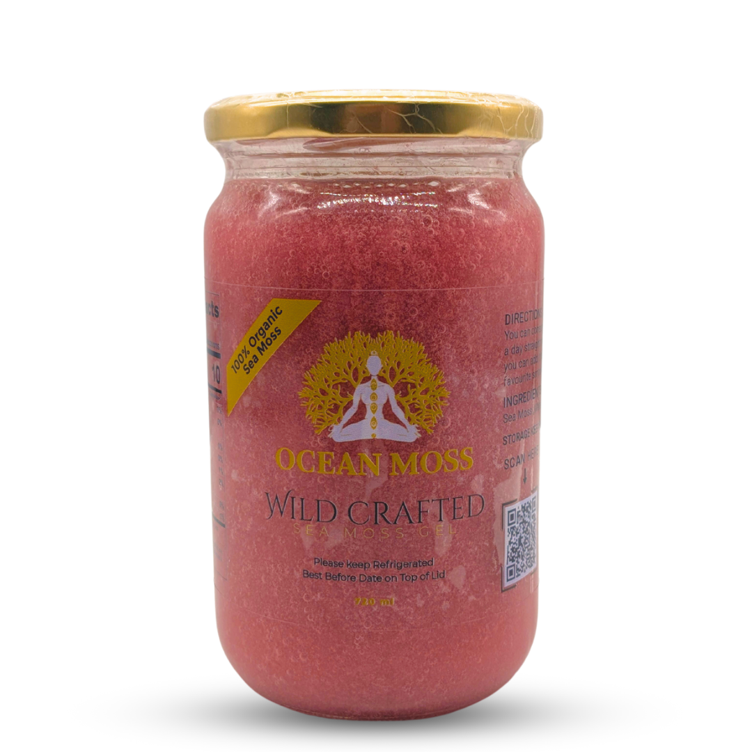 OCEAN MOSS Purple Sea Moss Gel (720ML) – Natural Superfood for Health & Wellness