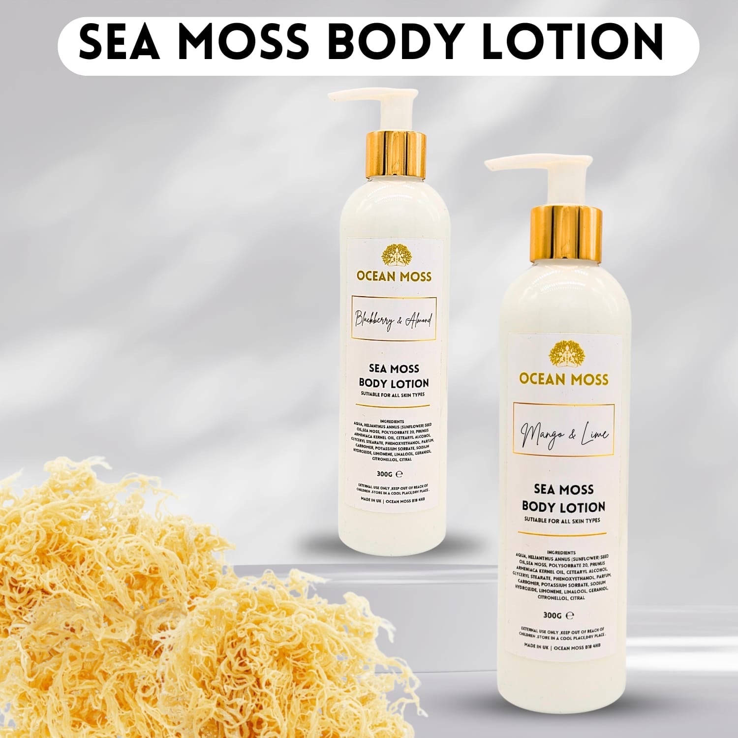 Sea Moss body Lotion - Ocean Moss