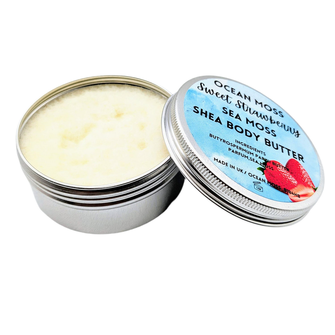 Shea Body Butter with Sea Moss handmade in West Bromwich