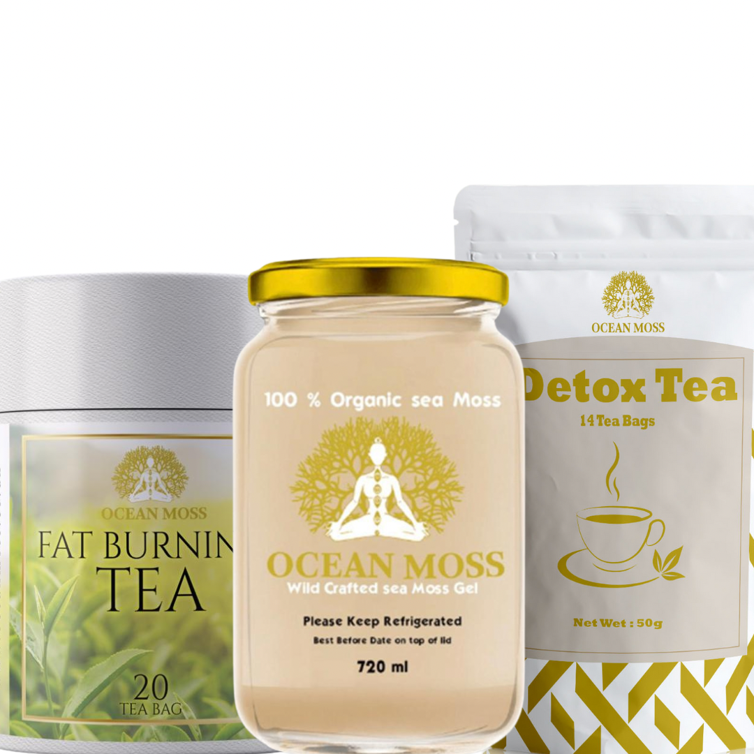 Sea Moss Gel & Herbal Tea Bundle - Ocean Moss